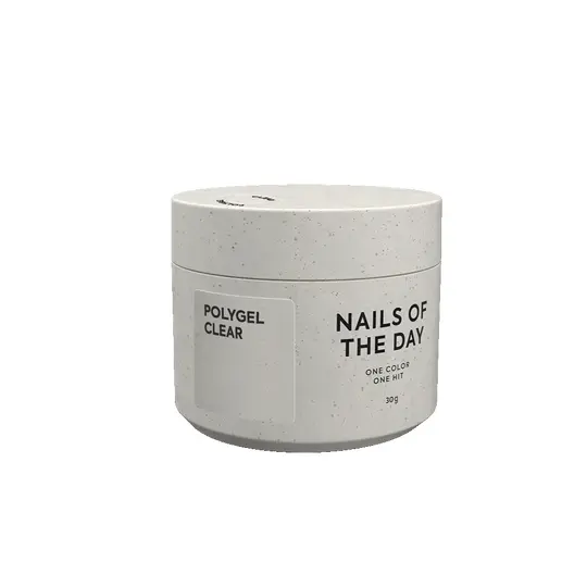 NOTD. Polygel, Clear, 30 ml, полігель прозорий дрібнозернистий