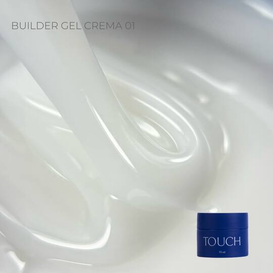 TOUCH. Builder Gel Crema #01, 15 ml
