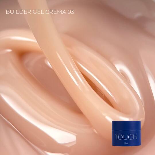 TOUCH. Builder Gel Crema #03, 15 ml