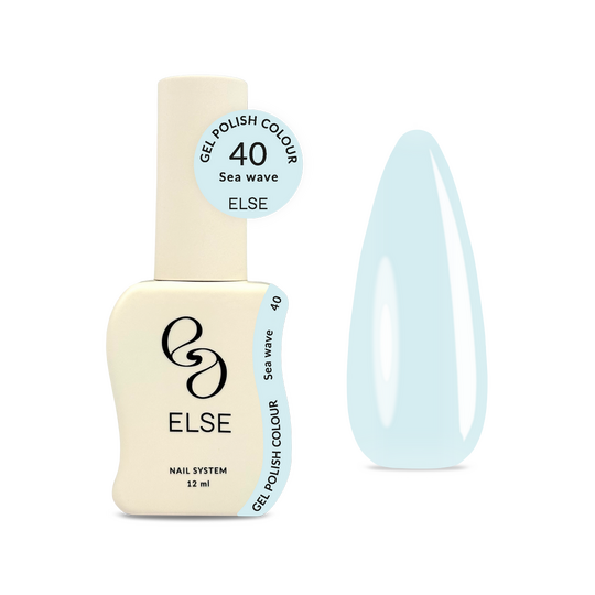 ELSE. Gel polish Colour, #40, Sea wave, 12 ml. Гель-лак