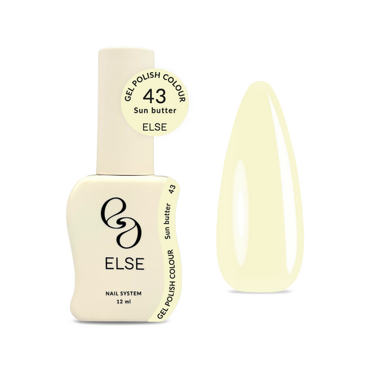 ELSE. Gel polish Colour, #43, Sun butter, 12 ml. Гель-лак