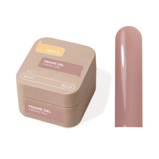 HEYLOVE. Frame builder Gel, CREAM TAN, 30 ml. Універсальний гель для нарощування
