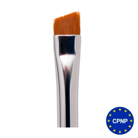 ZOLA. Eyebrows Brush #06. Вузький скошений пензель для професійного оформлення брів