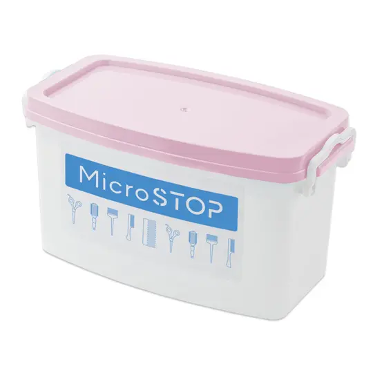 MicroSTOP Контейнер для дезінфекції на 5 л, рожева кришка