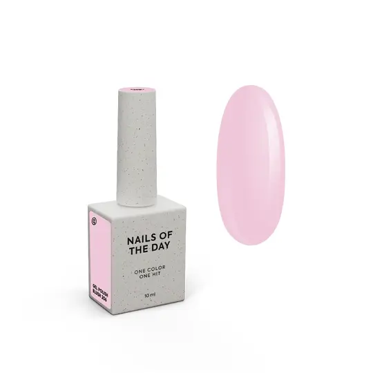 NOTD x G.BAR. Gel Polish, Blush, #206, 10 ml. Гель-лак, ніжно-рожевий