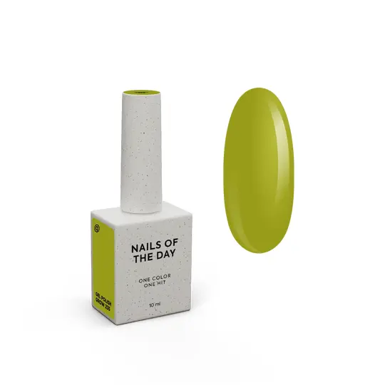NOTD x G.BAR. Gel Polish, Grow, #235, 10 ml. Гель-лак, зелений