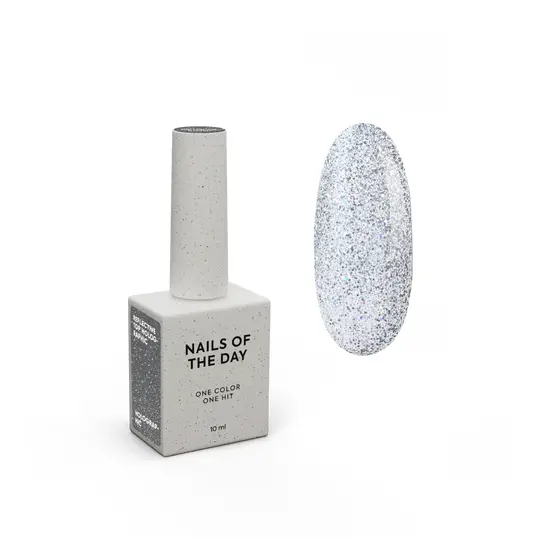 NOTN. Reflective Holographic Top, 10 ml, світловідбиваючий голографічний топ, 10 ml