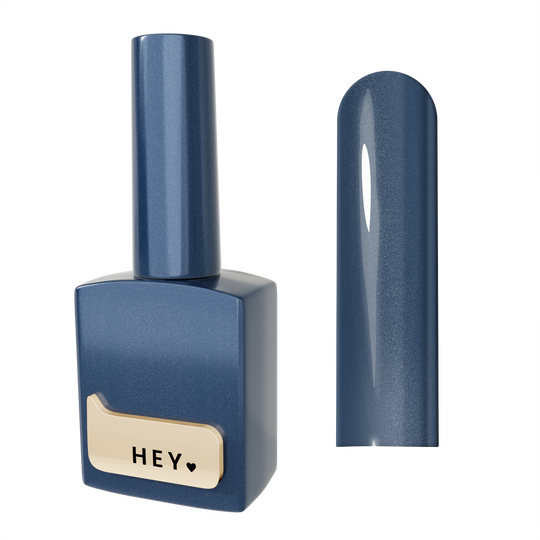 HEYLOVE. Cat's Eye Gel Polish, Siam, 15 ml, гель-лак "Котяче око", холодний синій