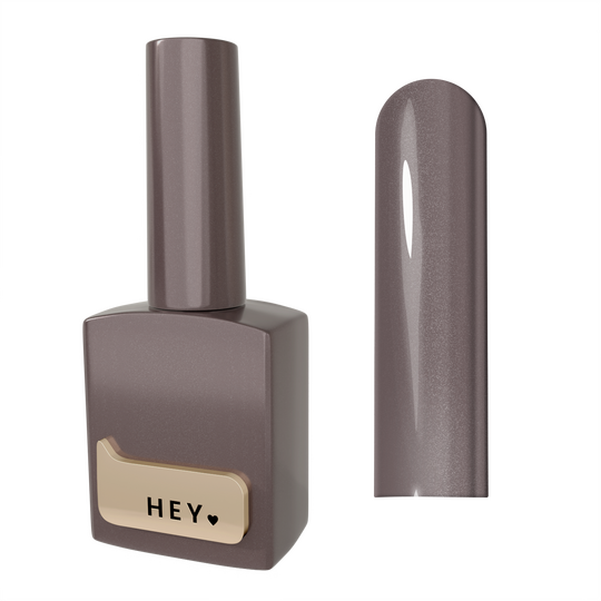 HEYLOVE. Cat's Eye Gel Polish, Devon, 15 ml, гель-лак "Котяче око", сіро-ліловий
