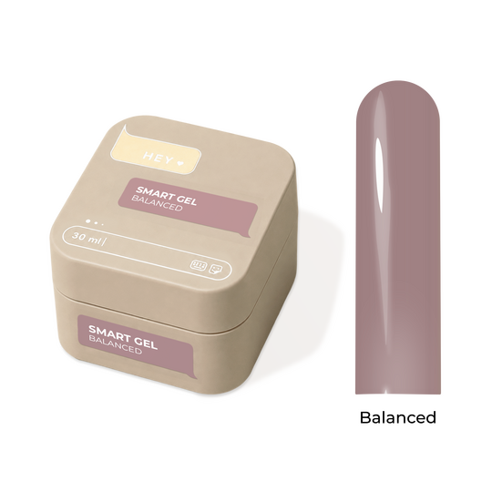 HEYLOVE. Smart gel, BALANCED, 30 ml, liquid builder gel, гель для нарощування
