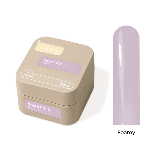 HEYLOVE. Smart gel, Foamy, 30 ml, liquid builder gel, гель для нарощування