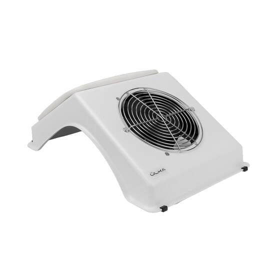 Desktop Nail dust Collector "Ülka Soft White", Витяжка настільна біла, подушка біла (під замовлення)