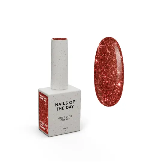 NOTN. Гель-лак Spritz, #146, світловідбиваючий яскраво червоний, 10 ml