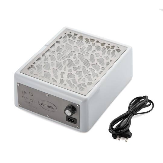Desktop Nail dust Collector 110 V "Air Max Panther '24 ", Витяжка настільна, на  110 Вт + плавнокеруючий регулятор швидкості, сталь (під замовлення)