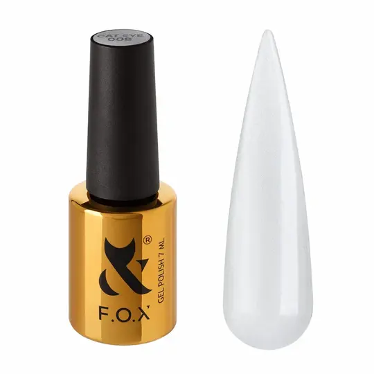 F.O.X. Gel polish, Cat Eye, #008, 7 ml. Гель-лак сатинове "Котяче око"
