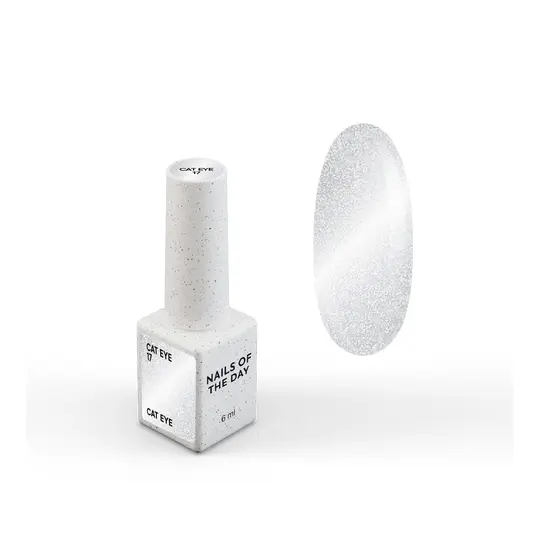 NOTD. Gel Polish "Cat eye" #17, 6 ml, гель-лак "котяче око" на молочній основі