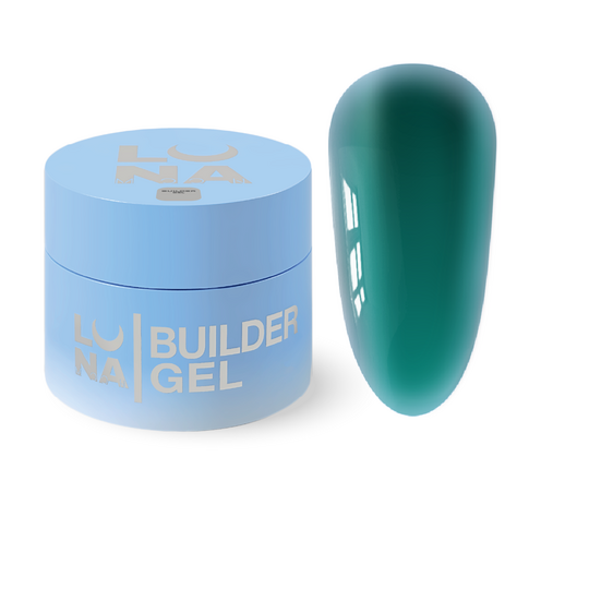 LUNAmoon. Glass Gel #02, 15 ml. Вітражний гель для нарощування