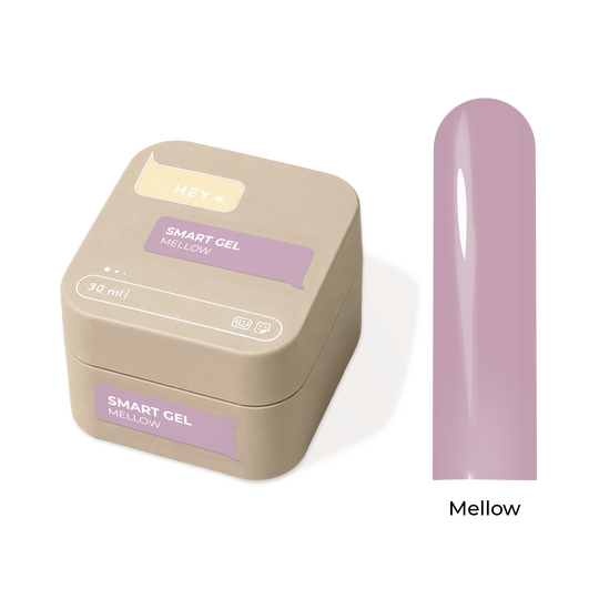 УЦІНКА / HEYLOVE. Smart gel, MELLOW, 30 ml, liquid builder gel in a bottle, гель для нарощування