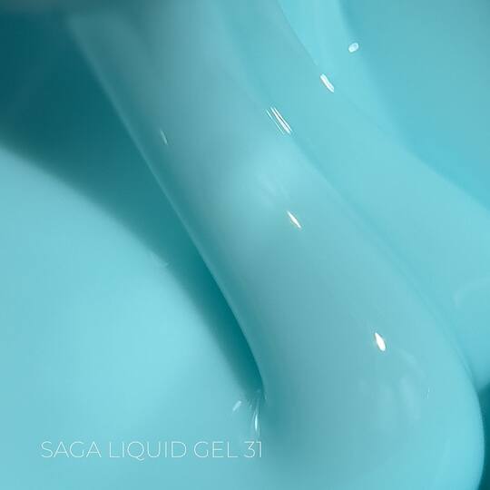 SAGA. Liquid Gel, 15 ml, #31. Рідкий гель для укріплення та нарощування