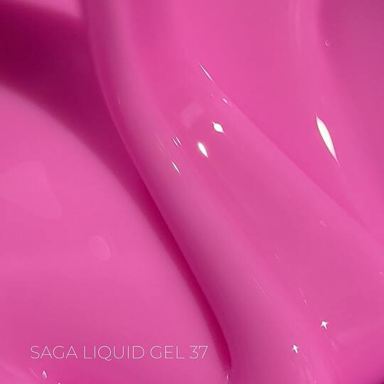 SAGA. Liquid Gel, 15 ml, #37. Рідкий гель для укріплення та нарощування