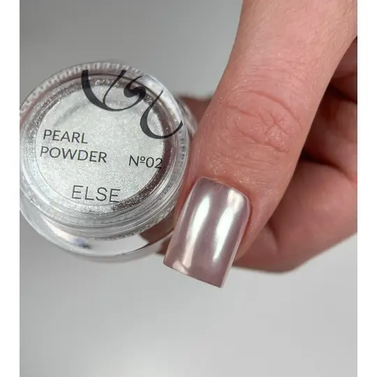 ELSE. Pearl powder #02, 0.5 g, Втирка перлинна