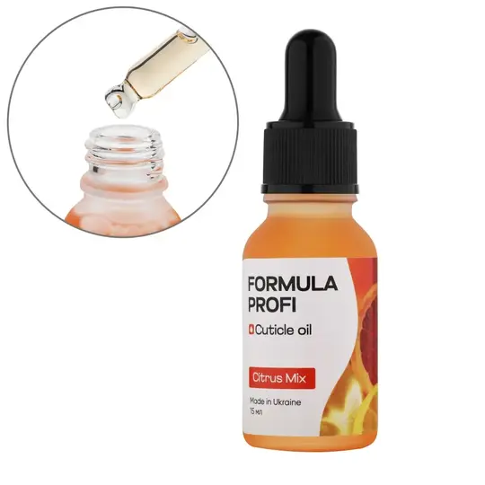 Formula Profi. Олія для кутикули з ароматом цитрусів, 15 ml