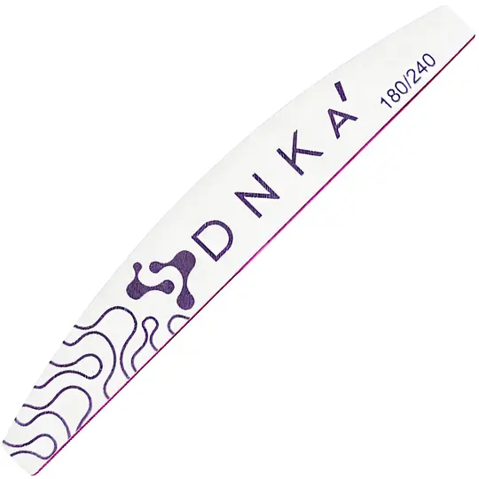 DNKa'. Пилка "півмісяць" для нігтів, 180/240 грит
