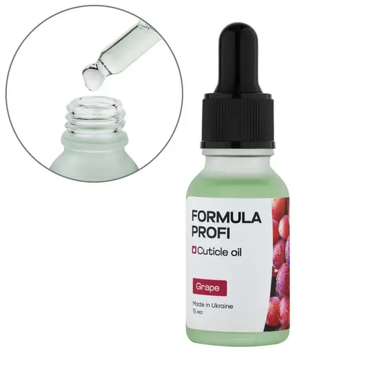 Formula Profi. Олія для кутикули з ароматом винограду, 15 ml