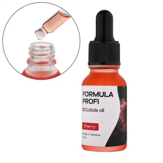 Formula Profi. Олія для кутикули з ароматом вишні, 15 ml