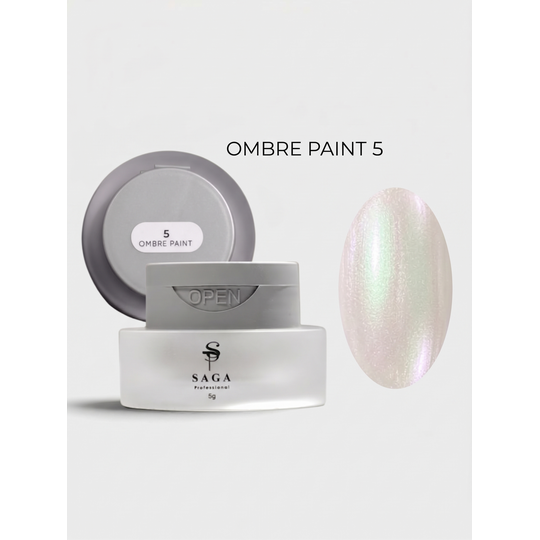 SAGA. Ombe Paint Gel, #05, 5 g. Гель-фарба для омбре