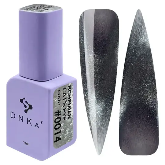 DNKa’. Gel Polish, Bohemian Cat`s Eye (#0014) #0147, 7 ml, гель-лак "Котяче око"