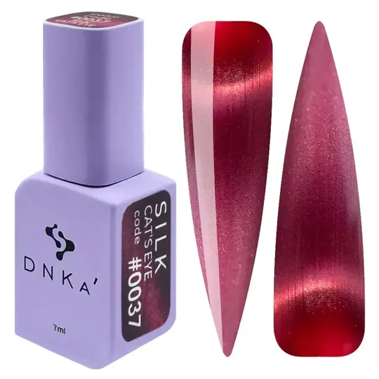 DNKa’. Gel Polish Cat`s Eye, Silk, #0037, 7 ml, гель-лак "Котяче око