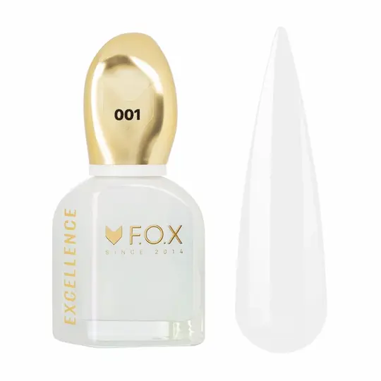 F.O.X. Nail polish #001, 12 ml. Лак для нігтів