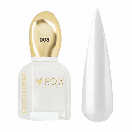 F.O.X. Nail polish #003, 12 ml. Лак для нігтів, перламутровий