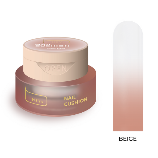 HEYLOVE. Nail cushion «Beige», 2 g, гелева фарба для омбре, стемпінгу та малювання, бежевий