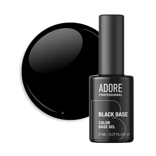 ADORE. Color Base, Black, 8 ml. Кольорова база