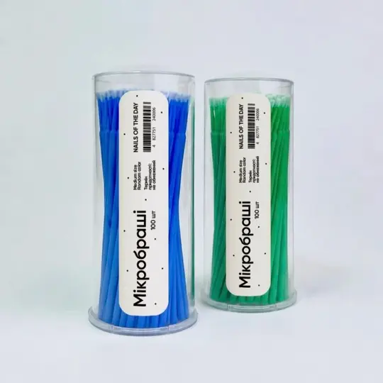 NOTD. Мікробраші (випадковий колір), 100 шт