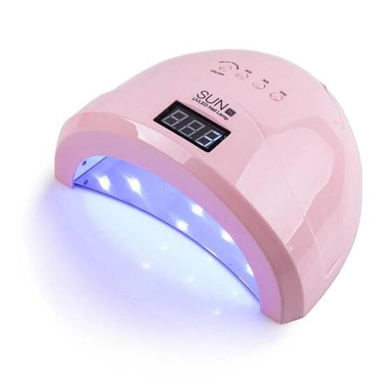UV-LED lamp SUN 1S PINK 48W. Лампа для сушки гель-лаку