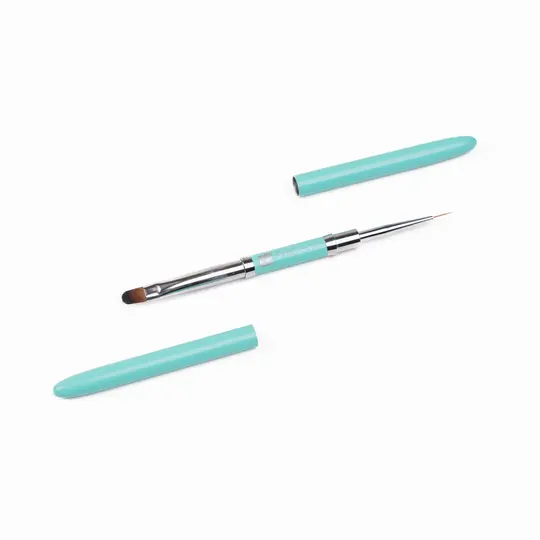 SHELLY. Rounded for Gel and Liner Brush. Двосторонній пензлик для манікюру