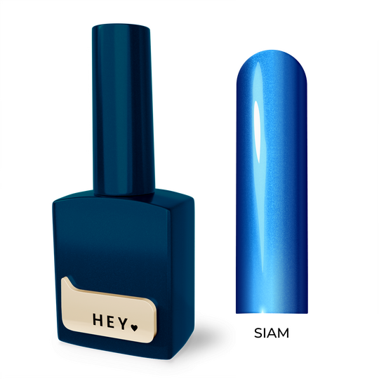 HEYLOVE. Cat's Eye Gel Polish, Siam, 15 ml, гель-лак "Котяче око", холодний синій