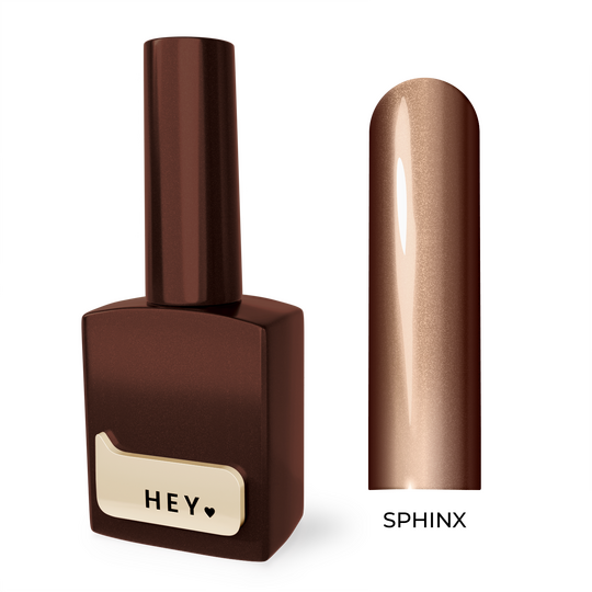 HEYLOVE. Cat's Eye Gel Polish, Sphinx, 15 ml, гель-лак "Котяче око", теплий бежевий