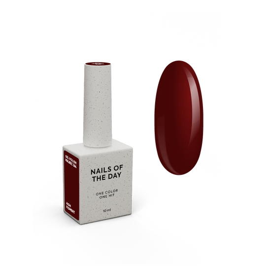 NOTD. Gel Polish Malbec #364, 10 ml, гель-лак глибокий темний бордовий