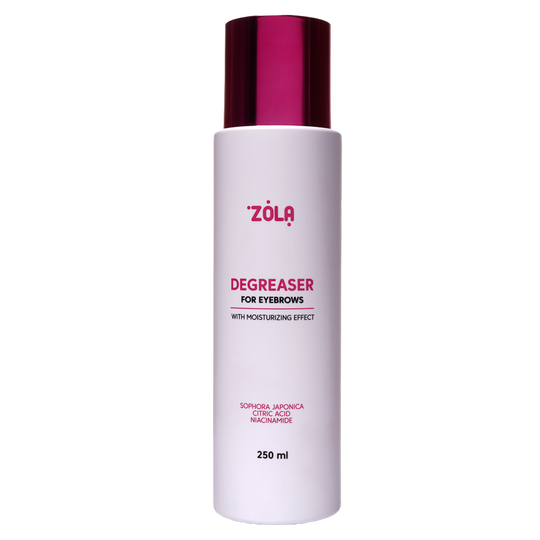 ZOLA. Degreaser for Eyebrows, 250 ml. Знежирювач для брів