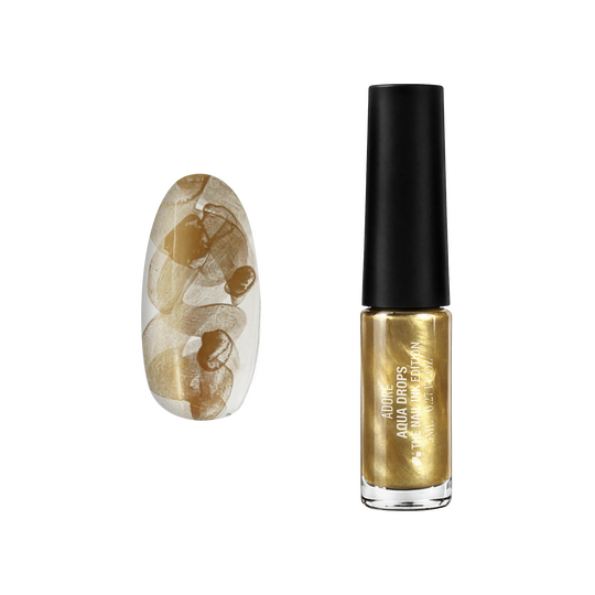 ADORE. Aqua Drops, #03, 5 ml. Рідкі акварельні краплі, золото