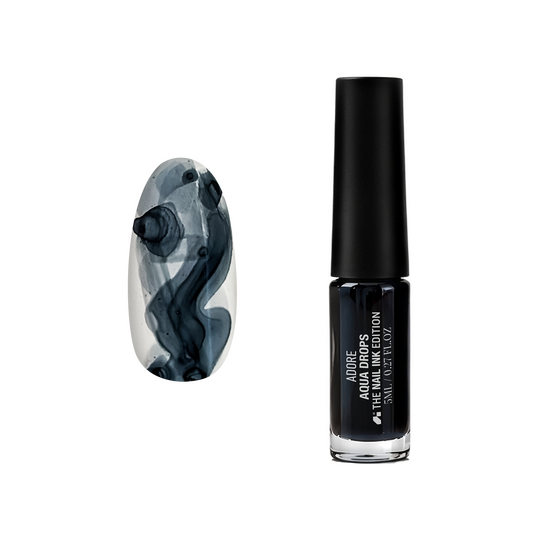 ADORE. Aqua Drops, #05, 5 ml. Рідкі акварельні краплі, синьо-сірий