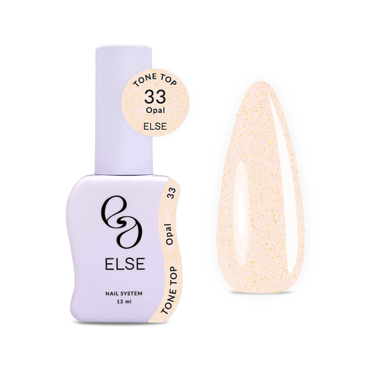 ELSE x Chillax. Tone top, glow Opal, #33, 12 ml. Топ із блиском опалу
