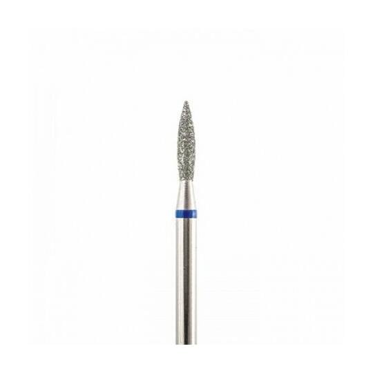 Фреза алмазна "ПОЛУМ'Я" синя, Ø 1.8 mm, гостра