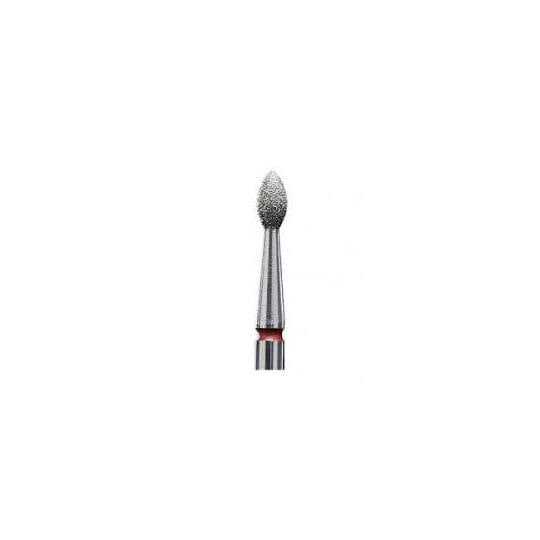 STALEKS Фреза алмазна "ПОЧКА" червона, Ø 2.5 mm, гостра