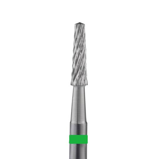 Фреза твердосплавна "КОНУС МАЛЕНЬКИЙ" зелена, Ø 1.8 mm