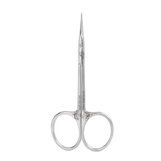STALEKS Cuticle scissors, Ножиці з гачком для кутикули EXCLUSIVE 21 TYPE 1 Magnolia